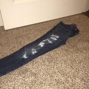 American Eagle Ripped Jeans size 00